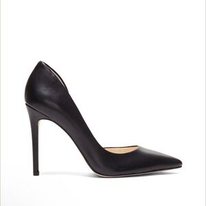 Black Prizma D’Orsay Stiletto Heel Pumps